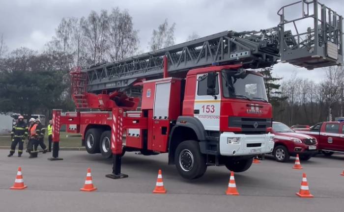 Новые пожарные машины в Кингисеппе